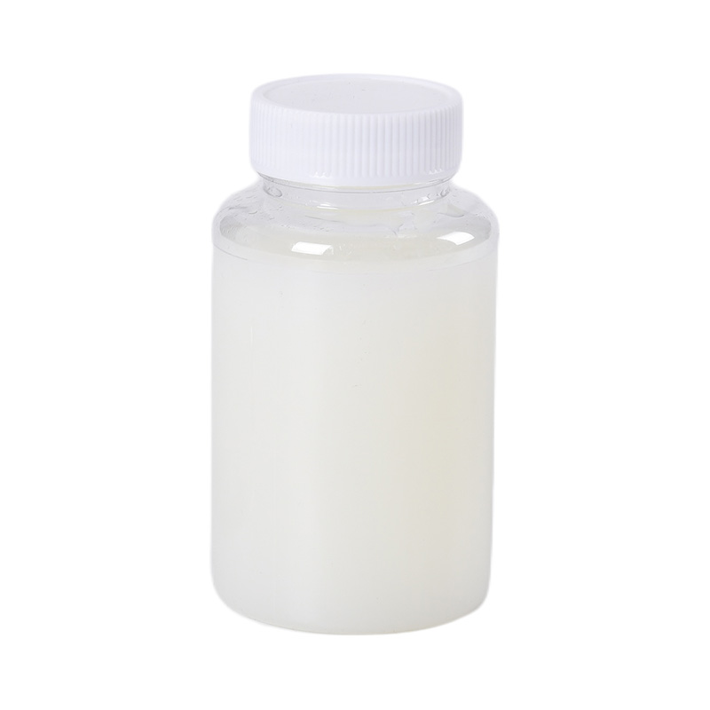 Silicone compound emulsion, providing a smooth, cool - to - the - touch, elastic, thick, ice - like, and soft feel. It is suitable for pure cotton, regenerated fiber, viscose, rayon, and their blended fabrics.